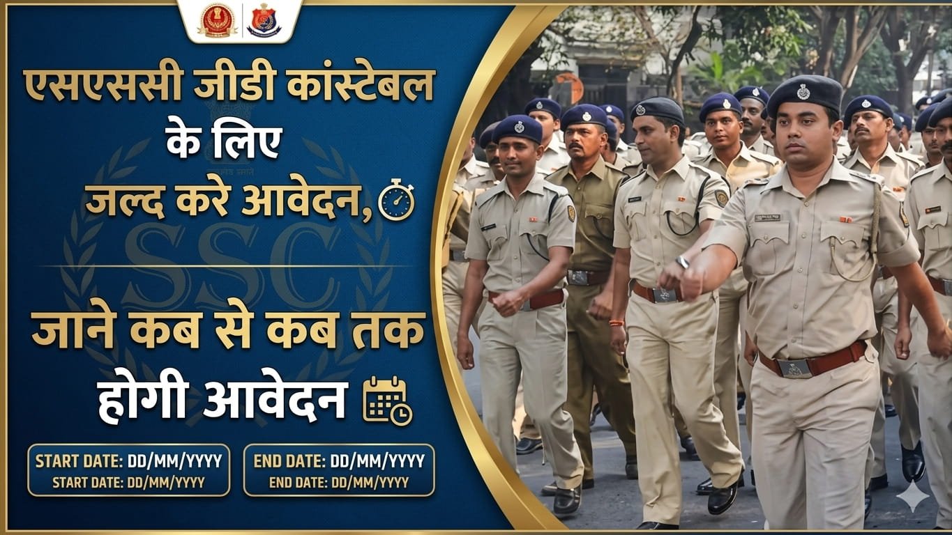SSC GD Constable Online Form 2025